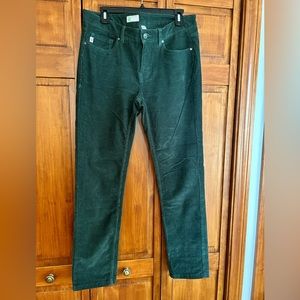 Stio Women’s Rivet Cords, like new, worn once. 12R. Forest green.